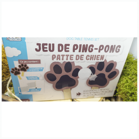 jeu ping-pong nomade pattes de chien 1